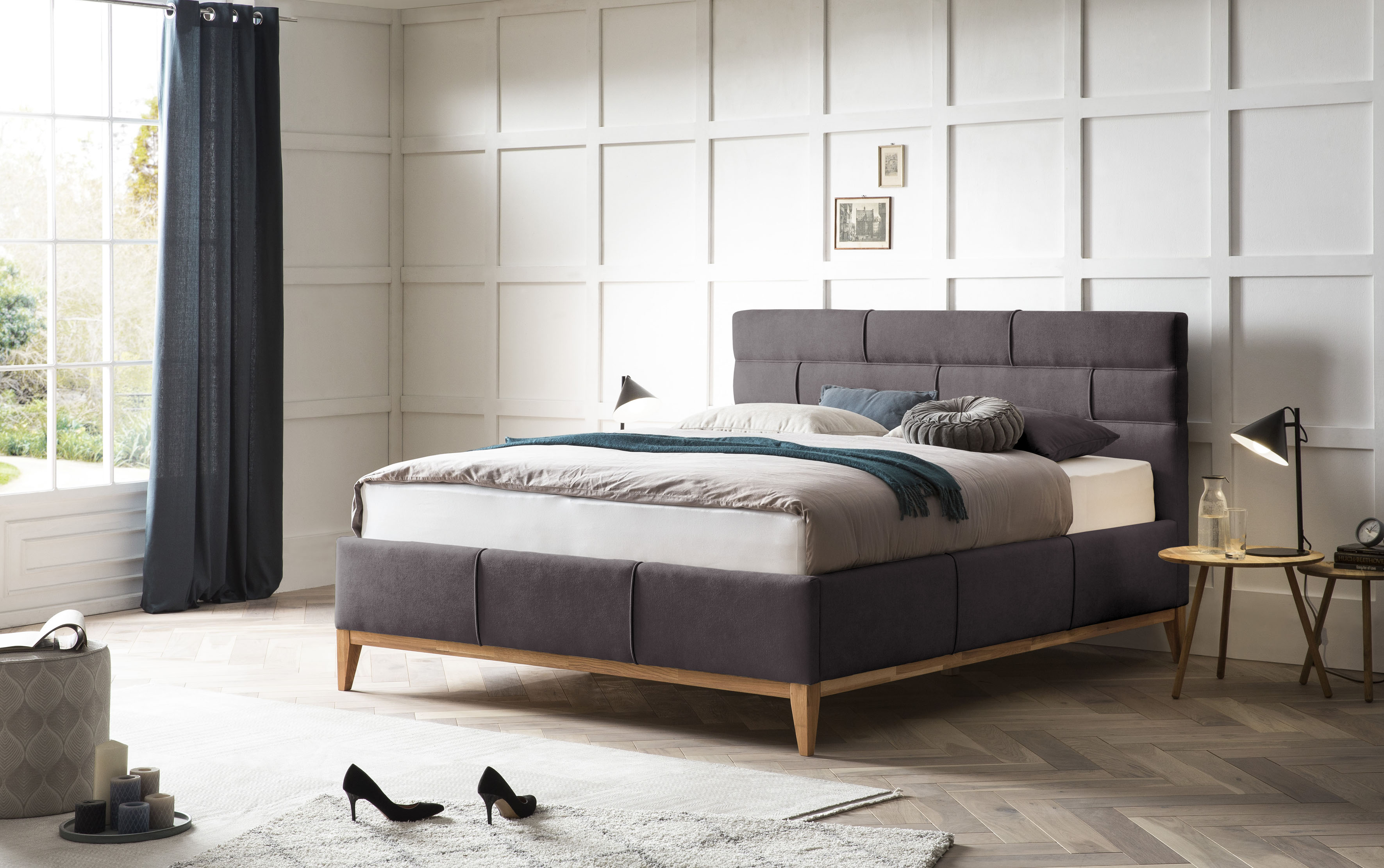 Home affaire "Balaine" mit Lattenrost, Bettkasten, auch mit 7-Zonen-Taschenfederkernmatratze