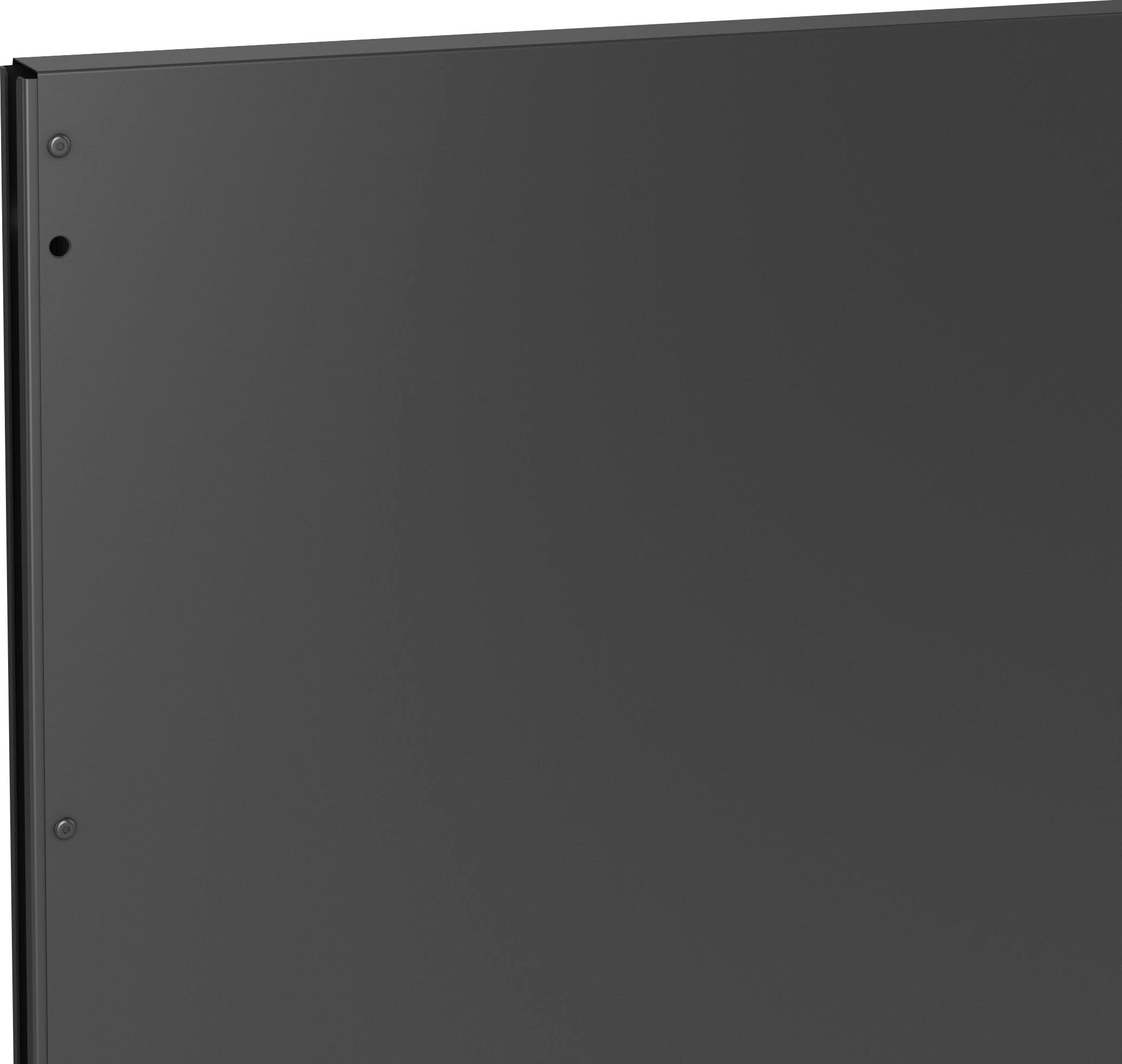 Hochbeet-Verkleidung BIOHORT "Paneelpaket MINI", grau (dunkelgrau, metallic), B:143cm H:45cm, Stahlblech, Abdeckblenden, BxH: 143x45 cm Image