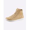 Stiefelette ANDREA CONTI, Damen, Gr. 36, beige (sand), Leder, Glattleder, modisch, Schuhe