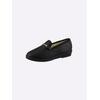Hausschuh CASUAL LOOKS, Damen, Gr. 41, schwarz, Lederimitat, Basic, Schuhe
