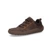 Sneaker DOCKERS BY GERLI, Herren, Gr. 43, braun, Nubuklederimitat, unifarben mit Farbeinsatz, casual, Schuhe, Barfußschuh, Komfortschuh mit Polsterung