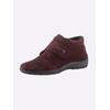 Stiefelette CLASSIC, Damen, Gr. 42, rot (bordeaux), Veloursleder, Glattleder, Rindsleder, Basic, Schuhe