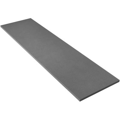 Arbeitsplatte KOCHSTATION "KS-Universal", grau (anthrazit), B:240cm H:2,8cm T:60cm, Spanplatte, Tischplatten, Stärke 28 mm, verschiedene Breiten und Farben Image
