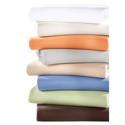 Betttuch BIBERNA Gr. 3, beige (sand), B:180-200cm L:200cm, Frottee, 100% Baumwolle, Laken Image