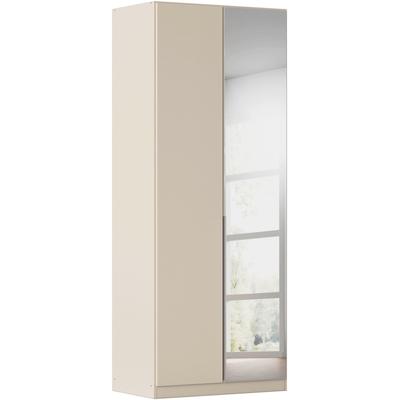Drehtürenschrank RAUCH "Kleiderschrank Schrank Garderobe AGORDO mit Dekor- oder Hochglanzfront", beige (champagner), B:91cm H:229cm T:54cm, Holzwerkstoff, Schränke, durchdachte Innenausstattung, in 7 Breiten und 2 Höhen MADE IN GERMANY, Topseller Image