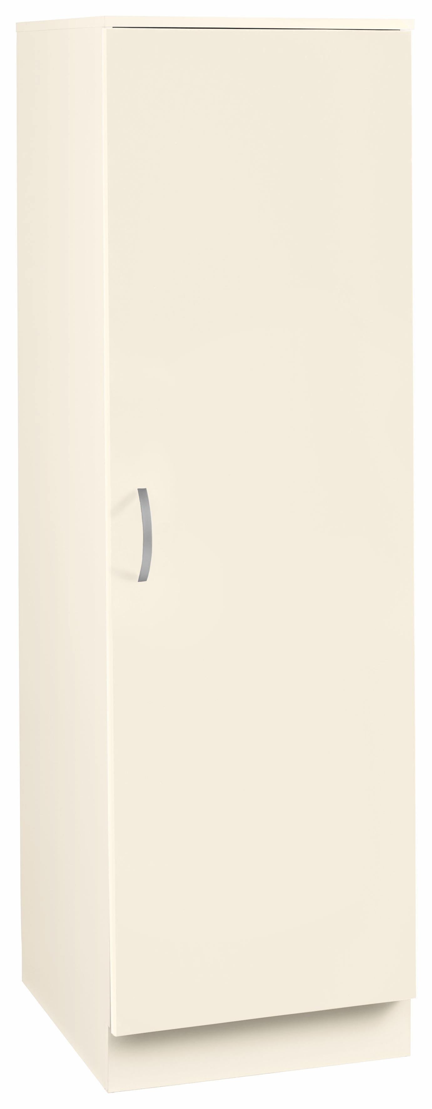 Vorratsschrank WIHO KÜCHEN "Flexi", beige (front und korpus: magnolia), B:50cm H:165cm T:60cm, Schränke, Vorratsschrank