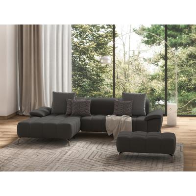 Ecksofa SIT & MORE "Cool L-Form", grau, B:290cm H:79cm T:185cm, Sofas, wahlweise mit Kopfteilverstellung und Vorziehsitz, motorisch Image