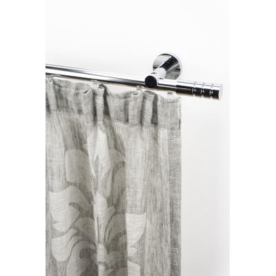 Gardinenstange GARESA "EASY", grau (chromfarben), B:65cm L:560cm Ø:20mm, Aluminium, Gardinenstangen Image