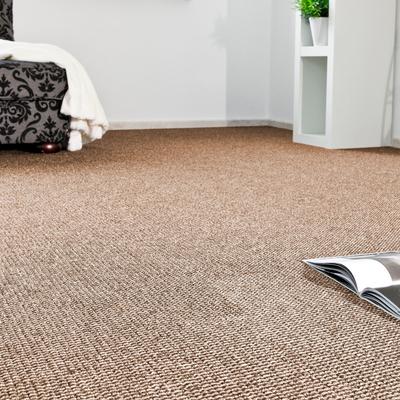 Teppichboden ANDIAMO "Patras, Strukturschlinge, Made in Netherlands", braun, B:500cm H:8,5mm L:600cm, Kunstfaser, Teppiche, meliert, Breite 400 cm oder 500 cm, strapazierfähig & robust Image
