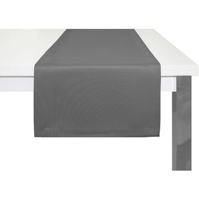 Tischläufer ADAM "Uni Collection Light" Gr. 1, schwarz, B:50cm L:150cm, Bio-Baumwolle, Tischdecken Image