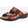 Pantolette CLASSIC BASICS, Damen, Gr. 36, braun (bronzefarben), Glattleder, Basic, Schuhe