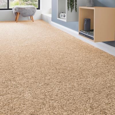 Teppichboden ANDIAMO "Matz, Schlinge, Made in Belgium", beige (sand), B:500cm H:6mm L:800cm, Kunstfaser, Teppiche, meliert, Breite 400 cm oder 500 cm, strapazierfähig & pflegeleicht Image