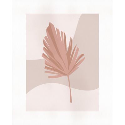 Bild KOMAR "Minimalist Leaf Lover", rosa (farbe bild(er): rosa), B:40cm H:50cm, Papier, Holz, Bilder, Wandbild zur Dekoration - ohne Rahmen Image