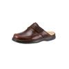 Pantoffel CLASSIC, Herren, Gr. 39, braun, Glattleder, Schuhe