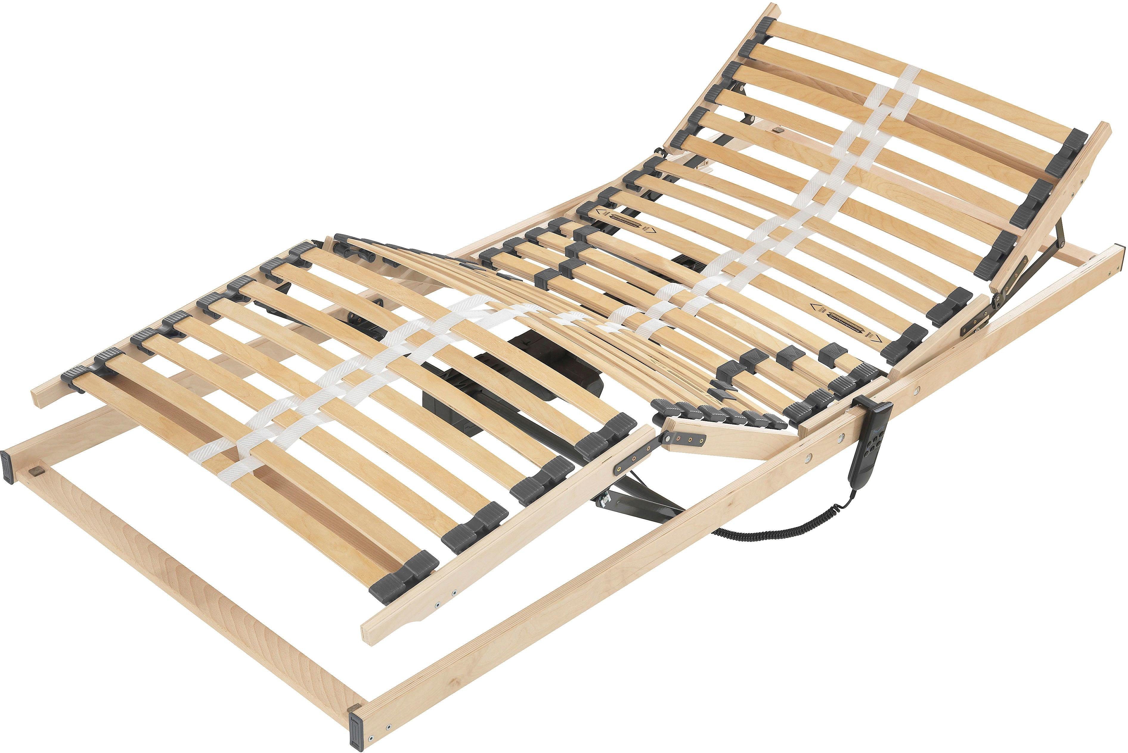Lattenrost mit Motor ALINA "3114 MO", bunt, B:120cm H:8,5cm L:200cm, Lattenroste Image