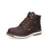 Winterboots DOCKERS BY GERLI, Herren, Gr. 44, braun (schoko), Leder, Schuhe, Schnürboots mit Warmfutter