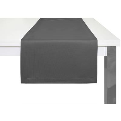 Tischläufer ADAM "Uni Collection" Gr. 1, grün (olivgrün), B:50cm L:150cm, Bio-Baumwolle, Tischdecken Image