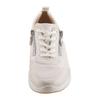 Schnürschuh WALDLÄUFER, Damen, Gr. 4,5, beige, Glattleder, sportlich, Schuhe
