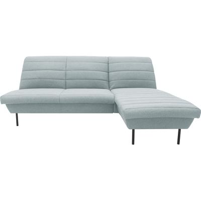 Ecksofa "LOOKS IX L-Form", grün (mint), B:214cm H:92cm T:168cm, 100% Polyester, LOOKS BY WOLFGANG JOOP, Sofas, Quersteppung, ohne Armlehnen Image
