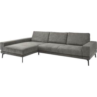 Ecksofa "SO 3600 optimaler Sitzkomfort in Federkern o. Kaltschaum, 2 Sitzhöhen", grau (kama anthrazit), B:293cm H:87cm T:180cm, 100% Polyester, SET ONE BY MUSTERRING, Sofas, Sitzhöhe 42 cm, Federkern, B 293 x T 180 cm, Kama stone Image