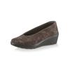 Slipper SUAVE, Damen, Gr. 38, grau (taupe), Veloursleder, sportlich, Schuhe