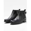 Stiefelette SHEEGO, Damen, Gr. 44, schwarz, Leder, Schuhe