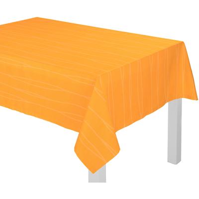 Tischdecke WIRTH "LANGWASSER" Gr. 4, rot (apricot), B:130cm L:190cm, Kunstfaser, Tischdecken Image