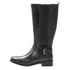 Weitschaftstiefel SHEEGO, Damen, Gr. 40, schwarz, Leder, Schuhe