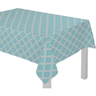 Tischdecke ADAM "Maroccan Shiraz" Gr. 1, blau (türkis), B:80cm L:80cm, Baumwolle, Tischdecken Image