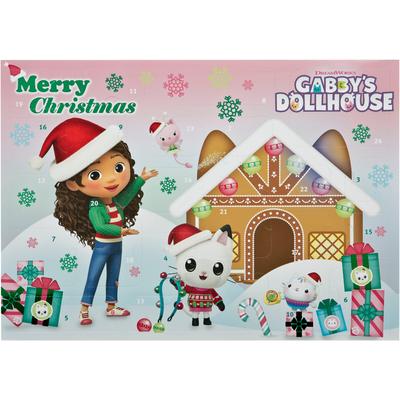 Spielzeug-Adventskalender UNDERCOVER "Gabby's Dollhouse", bunt, Adventskalender, KinderB:42cm H:29,7cm T:3cm, Kunststoff, B:42cm H:29,7cm T:3cm