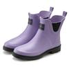 Gummistiefelette ELBSAND "Boots", Damen, Gr. 39, lila, Obermaterial: 100% Synthetik. Futter: 100% Textilmaterial. Decksohle: 100% Textilmaterial. Laufsohle: 100% Synthetik, unifarben, casual, Schuhe, aus wasserdichtem Material, Gummistiefel,...