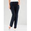 Dehnbund-Jeans COSMA, Damen, Gr. 54, Normalgrößen, blau (blau, stone, washed), 76% Baumwolle, 22% Polyester, 2% Elasthan, unifarben, lang, Jeans