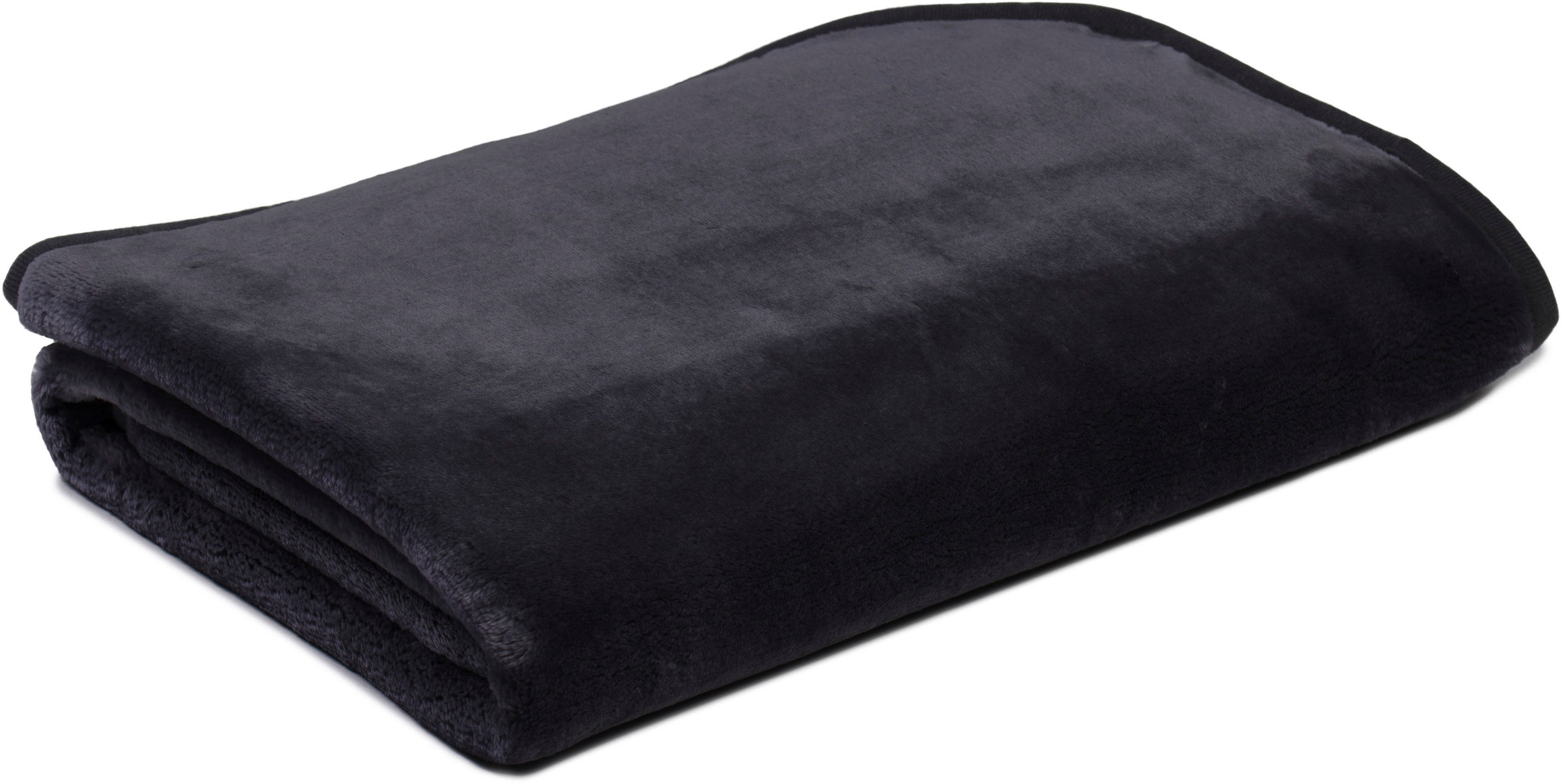 Plaid GÖZZE "Haustierdecke Cashmerefeeling", schwarz, B:100cm L:150cm, Polyester, Wohndecken, strapazier- und widerstandsfähig Image