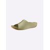 Pantolette CASUAL LOOKS, Damen, Gr. 36, grün (pistazie), Glattleder, modisch, Schuhe