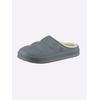 Pantolette HEINE, Damen, Gr. 41, grau, modisch, Schuhe