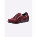 Sneaker CASUAL LOOKS, Damen, Gr. 36, rot (dunkelrot), Glattleder, Veloursleder, sportlich, Schuhe