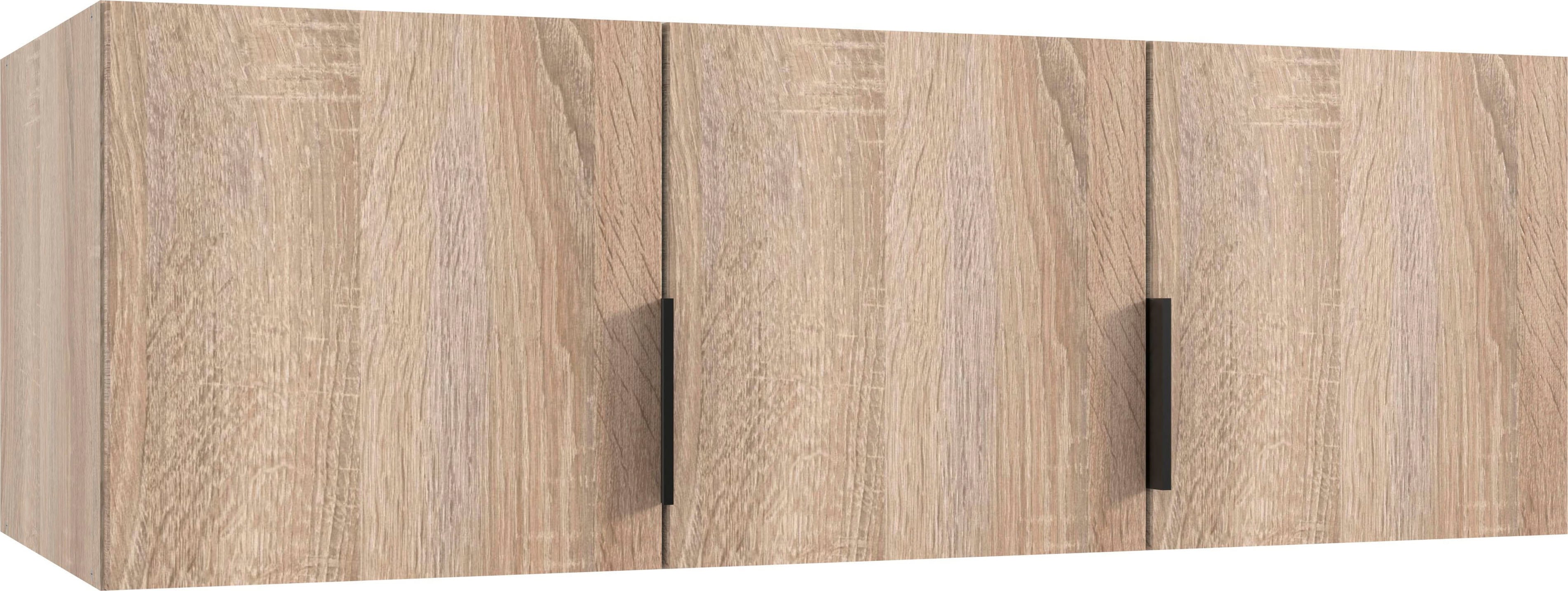 Schrankaufsatz WIMEX "Modena", braun (eiche sägerau nachbildung), B:120cm H:40cm T:54cm, Spanplatte, Möbelaufsätze, Schrankaufsatz, Aufsatzschrank