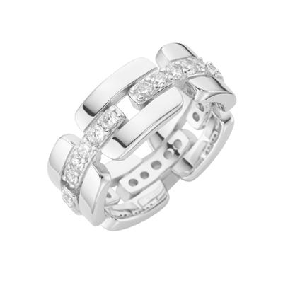 Fingerring LADY Gr. 19, silber (silber 925), Fingerringe, Damen, 19, Silber 925 (Sterlingsilber) Image