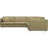 Ecksofa FLEXLUX "Lovane, elegant und zeitlos, bequem, L-Form", gelb (mustard gelb), B:328cm H:84cm T:295cm, 62% Polyester/14% Cotton/7% Linen, Sofas, Weich & anschmiegsam, große Sitztiefe auf Kaltschaum, Dekokissen inkl.