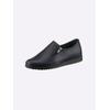 Slipper ANDREA CONTI, Damen, Gr. 41, blau (marine), Leder, Glattleder, Glattleder, modisch, Schuhe
