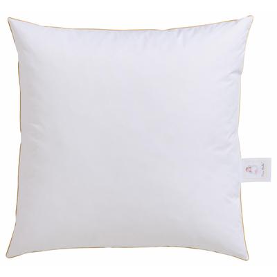 Federkissen FRAU HOLLE "Frau Holle", weiß, B:80cm L:80cm, Bezug: 100% Baumwolle. Füllung: 70% Gänsefeder, 30% Gänsedaunen, Kopfkissen, Kopfkissen 40x80 cm, 80x80cm, Für Hausstauballergiker geeignet Image