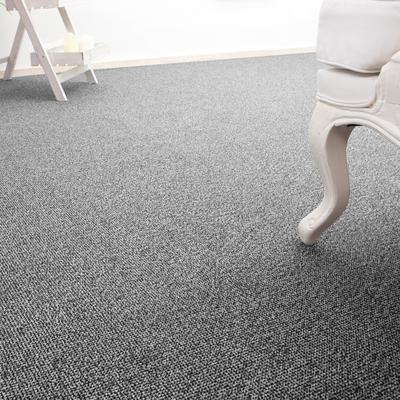 Teppichboden ANDIAMO "Carlos, Feinschlinge, Made in Netherlands", grau, B:400cm H:6,5mm L:1100cm, Polypropylen, Teppiche, melierte Optik, Breite 400 cm oder 500 cm, strapazierfähig Image