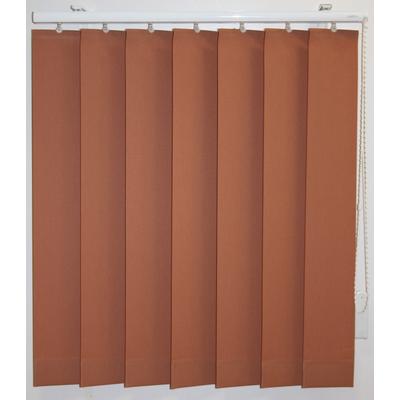 Lamellenvorhang SUNLINES "Montana", orange (terra), B:160cm H:280cm, Jalousien, Wunschmaß Image