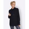 Strickpullover "Pullover", Damen, Gr. 50, blau (marine), 100% Baumwolle, B.C. BEST CONNECTIONS BY HEINE, unifarben, Langarm, Pullover