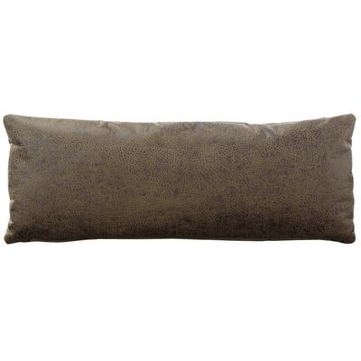 Dekokissen HOME AFFAIRE "Solvei", grün (olivgrün, unifarben), B:15cm H:25cm L:65cm, Microfaser, Polyester, Dekokissen_Sitzkissen_Kissenhüllen, Bezugsart unter Set-Info zu finden...bitte beachten Image