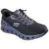 Slip-On Sneaker SKECHERS "ARCH FIT GLIDE-STEP PRO", Herren, Gr. 48,5, schwarz (schwarz, grau), Textil, casual, Schuhe, Trainingsschuh, Laufschuh mit Glide-Step Sohle