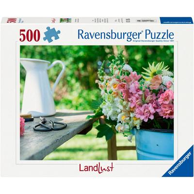Puzzle RAVENSBURGER "Sommerbunte Löwenmäulchen", bunt, Puzzles, KinderB:49cm H:36cm, Pappe, Motiv, Made in Germany, B:49cm H:36cm