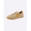 Sneaker ANDREA CONTI, Damen, Gr. 38, braun (camel, gelb), Leder, Rindsleder, Glattleder, modisch, Schuhe