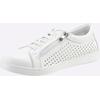 Sneaker ANDREA CONTI, Damen, Gr. 36, weiß, Leder, Glattleder, sportlich, Schuhe