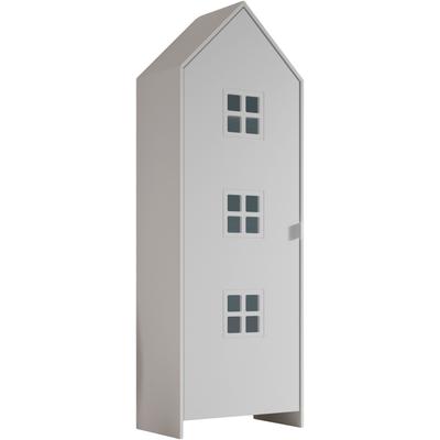 Kleiderschrank VIPACK "Casami, mit trendiger Optik in zeitlosem Design", weiß (weiß lackiert), B:57,6cm H:171,3cm T:39cm, MDF, Schränke, variable Innenausstattung und viel Stauraum Image